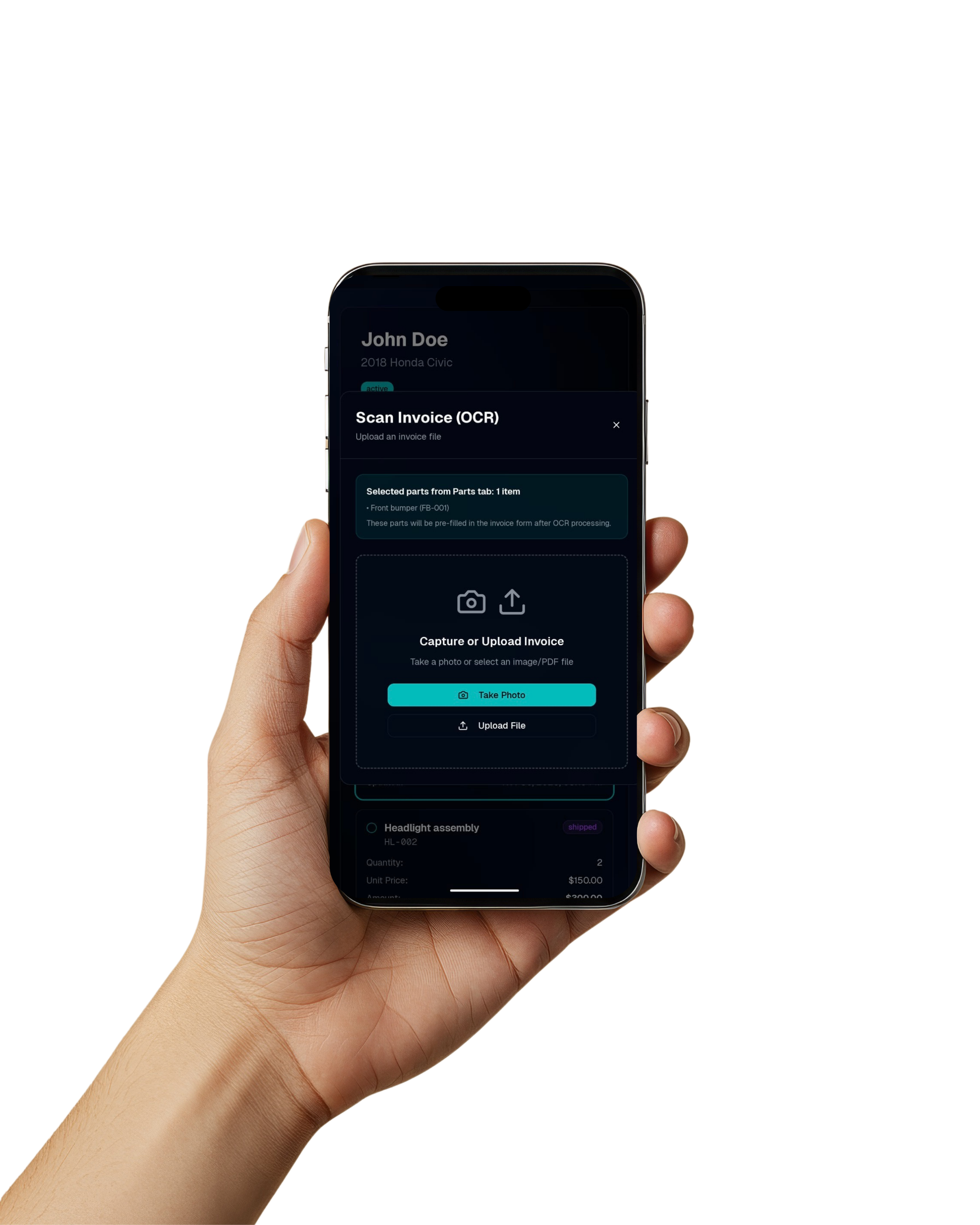 Smart Invoice Scanner - OCR Technology